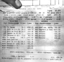 Самая популярная расчетка