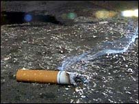 Покурил в туалете...