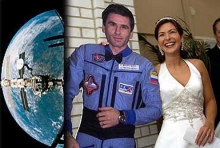 10 лет назад в космосе состоялась свадьба
