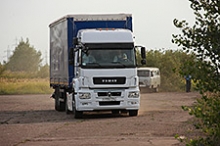 'КАМАЗ' представляет новый тягач модели 50