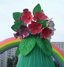 Фиалка и центнеры репейника