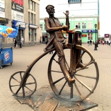 212 лет назад царю представили велосипед крепостного Ефима Артамонова