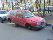 Начинается сезон краж зимней 'резины'