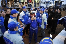 Рустам Минниханов проводил камазовцев