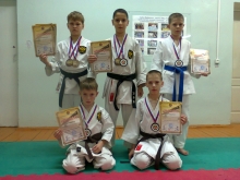 'Серебро' и 'бронзу' Кубка Федерации каратэ