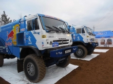 Экипажи «КАМАЗ-мастера» получили стартовые номера на 'Дакар-2014'
