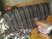 Воспламенилась мебель