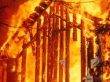 В окрестностях Челнов во время пожара пострадала пенсионерка