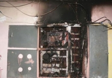  Ночью в одном из челнинских домов замкнули провода в электрощите 