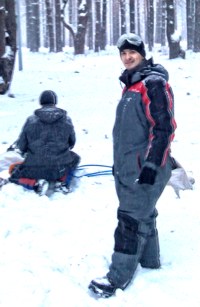 Скауты построили веревочный городок