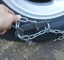 Арестовали запасное колесо