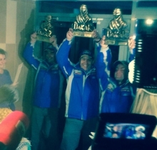 Триумфаторы 'Дакара-2014' прилетели в Набережные Челны