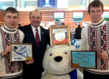 Рисунок сироты из Набережных Челнов отправился на Олимпиаду в Сочи