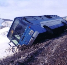  Детская футбольная команда 'КАМАЗ' попала в ДТП (ФОТО)