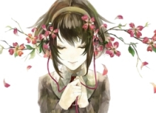 Нежные девичьи уши...