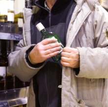 Любитель грузинских вин попался на краже из магазина