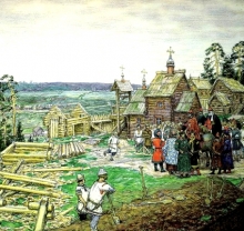 867 лет назад в русских летописях впервые появляется слово 'Москва'