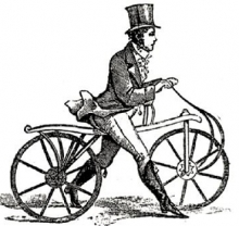 196 лет исполняется первому запатентованному велосипеду