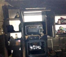 Сегодня утром в Набережных Челнах выгорела однокомнатная квартира