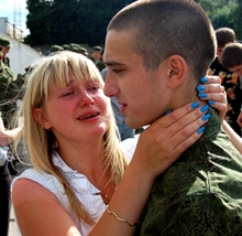 Первые 25 челнинских призывников отправились в армию