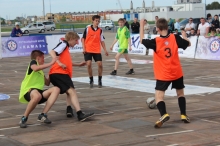 Победой «драконов» завершился финал Школьной футбольной лиги