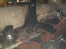 В Набережных Челнах из-за удара молнии обгорела квартира