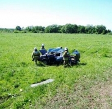 Близ Набережных Челнов в кювет вылетела 'шестерка'