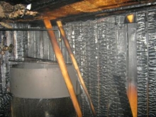 Возле Набережных Челнов ночью обгорела баня из комплекса «Ял»