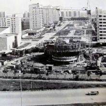 42 года назад в Набережных Челнах началось возведение здания 'Тюбетейки'