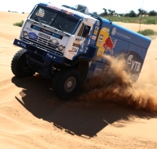 Три экипажа 'КАМАЗ-мастера' покорили 'Великую степь'