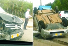 Субботнее ДТП на Нижнекамской плотине