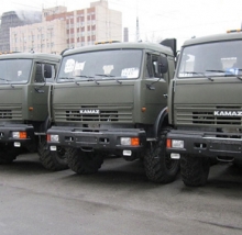 Внутренние войска МВД Украины закупают 'КАМАЗы'
