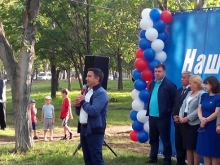 В Набережных Челнах сегодня открыли две спортплощадки