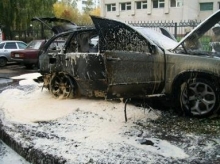 Челнинские пожарные инспекторы пришли к выводу, что BMW не поджигали 