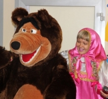 В КДМЦ для больных провели сеанс смехотерапии