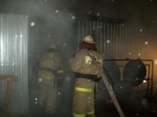 В Набережных Челнах обгорел строительный вагончик