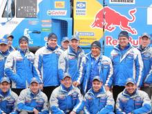 Рустам Минниханов протестировал спортивный «КАМАЗ» и принял участие в отправке техники на «Дакар»