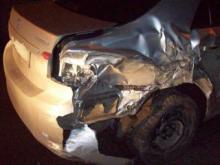 На федеральной трассе в Набережных Челнах столкнулись три автомобиля