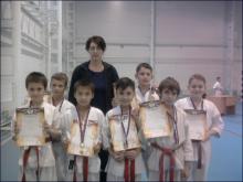 Пятеро юных челнинских каратистов стали чемпионами Татарстана