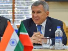 Индийский фоторепортаж президента Татарстана Рустама Минниханова