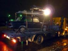 За прошедшие сутки со снегопадом в Набережных Челнах на штрафстоянку эвакуировали 15 автомобилей