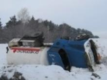 Челнинские спасатели с коллегами предотвратили взрыв газа на автодороге