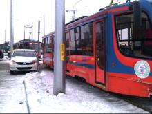 Авария с участием трамвая на новой ветке произошла в Набережных Челнах