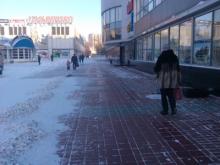 Скользкая плитка на тротуарах?!