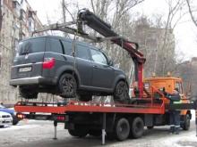 За нарушение правил парковки за сутки в Набережных Челнах на штрафстоянку эвакуировано 11 машин