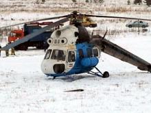 В Татарстане совершил жесткую посадку вертолет 'Ми-2'
