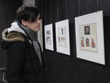 В «Метро» проходит выставка старинной новогодней открытки