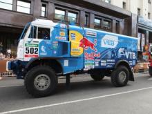 'КАМАЗы' стартовали на ралли-рейде 'Дакар-2015'