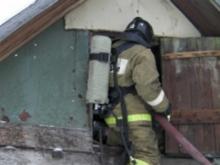 В поселке Орловка сгорела частная баня