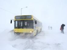 Из-за непогоды приостановлено движение междугородних автобусов по трассе Набережные Челны-Казань